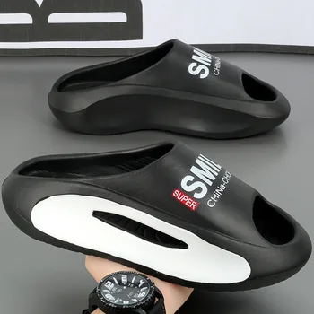 Men's Slippers Summer Beach Shoes children's slipper Thick Bottom Women's sandals Soft Eva Home slippers mens Casual flip-flops