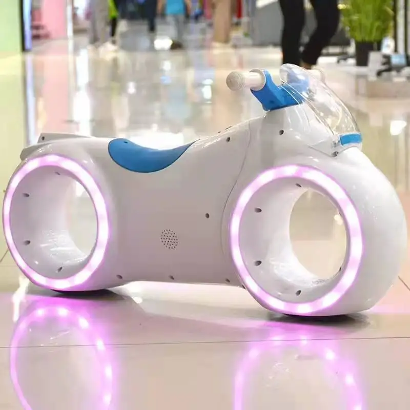 

New Intelligent Children's Balance Bike Children's Sliding Bike Sliding Learning Bike With Flashing Music Wireless Blue