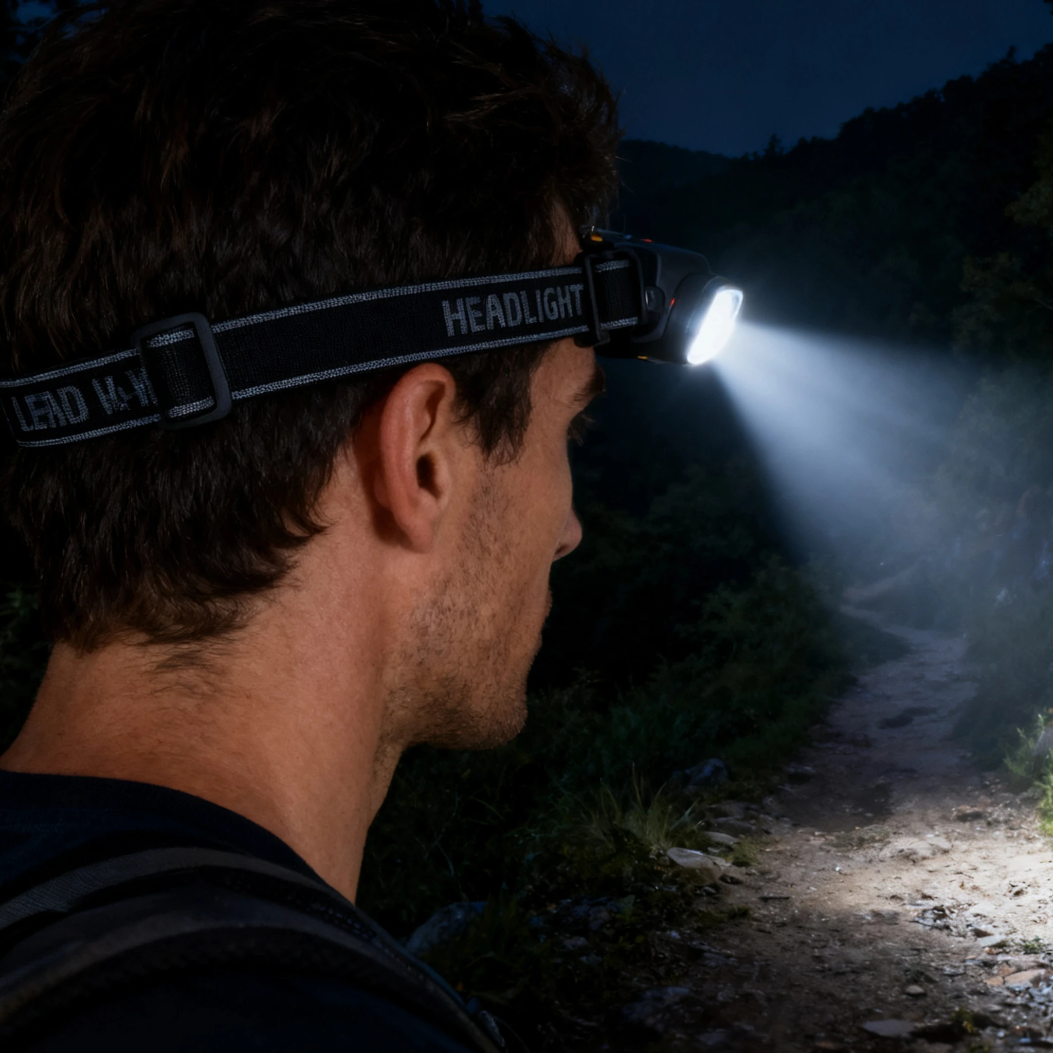 Ceinture élastique pour phare LED