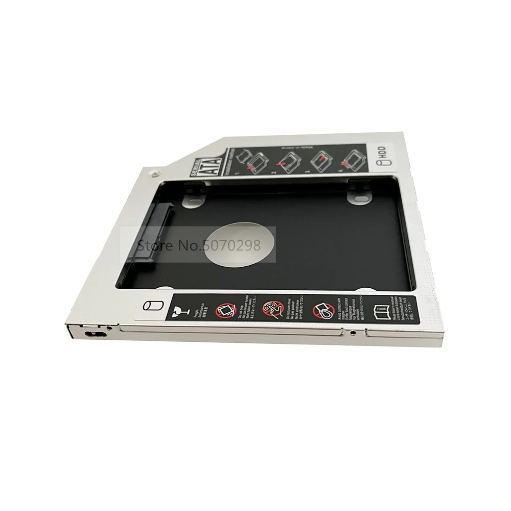 Адаптер SATA для установки второго жесткого диска SSD Оптический отсек рамка