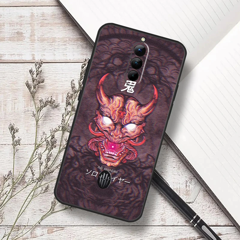 Oni Hannya Demon Mask Phone Case