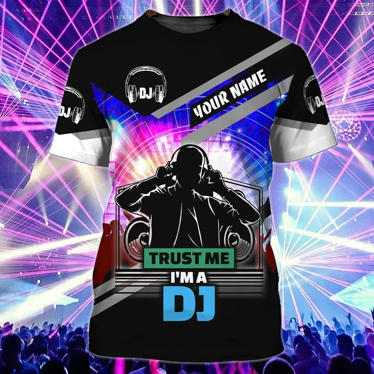 PLstar Cosmos Neueste Sommer männer Musik T-shirt DJ Live disco Personalisierte Name 3D Gedruckt t-shirt Unisex Hip Hop Tops DW146 – Detail 33