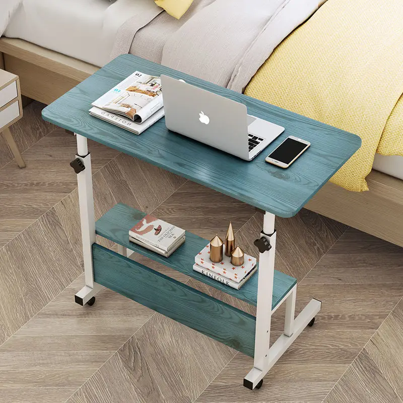 

Simple laptop desk lazy bed desk learning simple small table learning table movable bedside adjustable portable laptop table