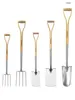 Hua Xiaobai gardening spatula big fork household planting flowers and vegetables loosening soil mining composting tools 5