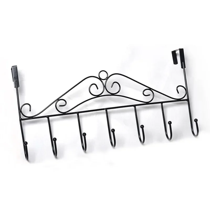 Door Behind Hook Wall Hanging Clothes Hanger Coat Hook Punch-free Bedroom Organizer Storage Accessories