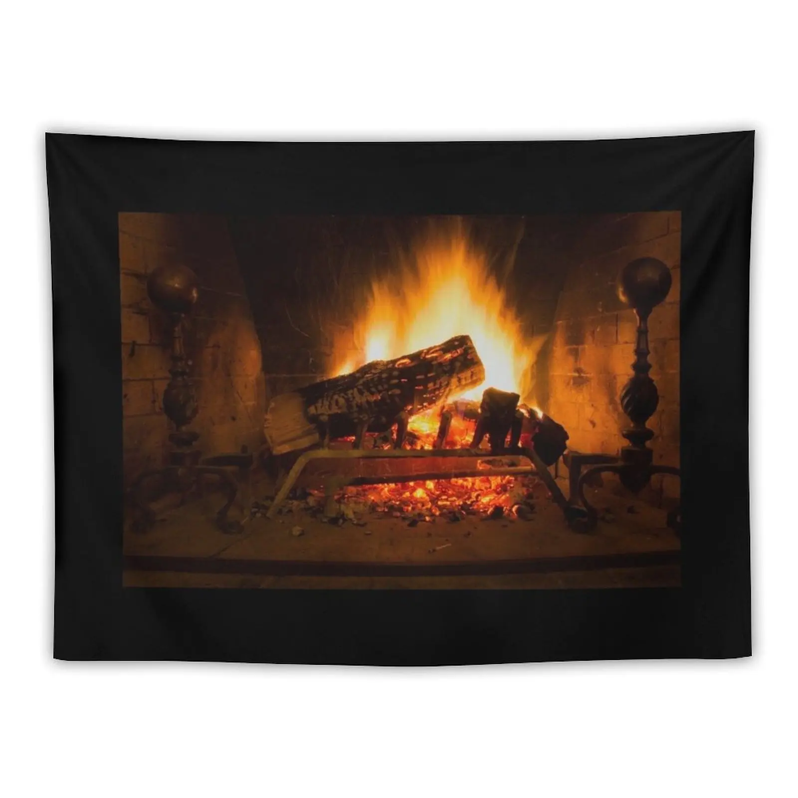 

Fireplace Tapestry Wall Hanging Decor Home Decor Accessories Tapestry