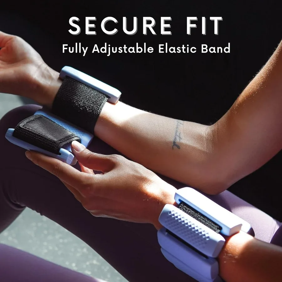 Wrist & Ankle Weights - 1 Pair - Wearable Ankle Weights for Women and Men - Wearable Bracelet for Exercise, Yoga, Walking, Runni