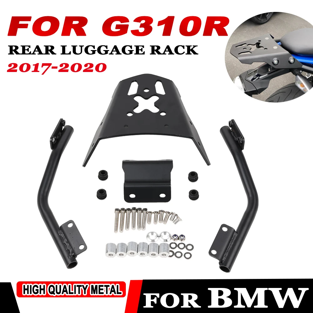 Motorcycle Rear Luggage Rack Tail Shelf Frame Fender Support Cargo