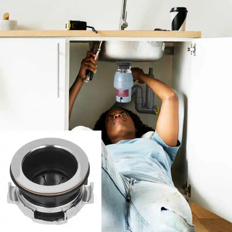 Food Waste Disposer Mount Garbage Disposal Sink Flange Kit Detachable Guard for Kitchen 2