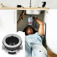 Food Waste Disposer Mount Garbage Disposal Sink Flange Kit Detachable Guard for Kitchen 2