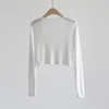 Sun Protection Knit Cardigan Women's Thin Coat Ice Silk Outerwear Cover-up Shawl Air Conditioning Shirt Summer 2