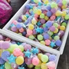 Textured Rubber Ball Set Soft Develop Baby Tactile Senses Toy Baby Touch Hand Training Massage Ball Rattle Activity Toys 6