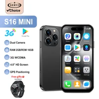 SERVO S16 Mini Smartphone 3G WCDMA Dual Nano SIM Android 10.0 System 16GB ROM 4.0'' Screen Play Store Pocket Smartphones 2025 1
