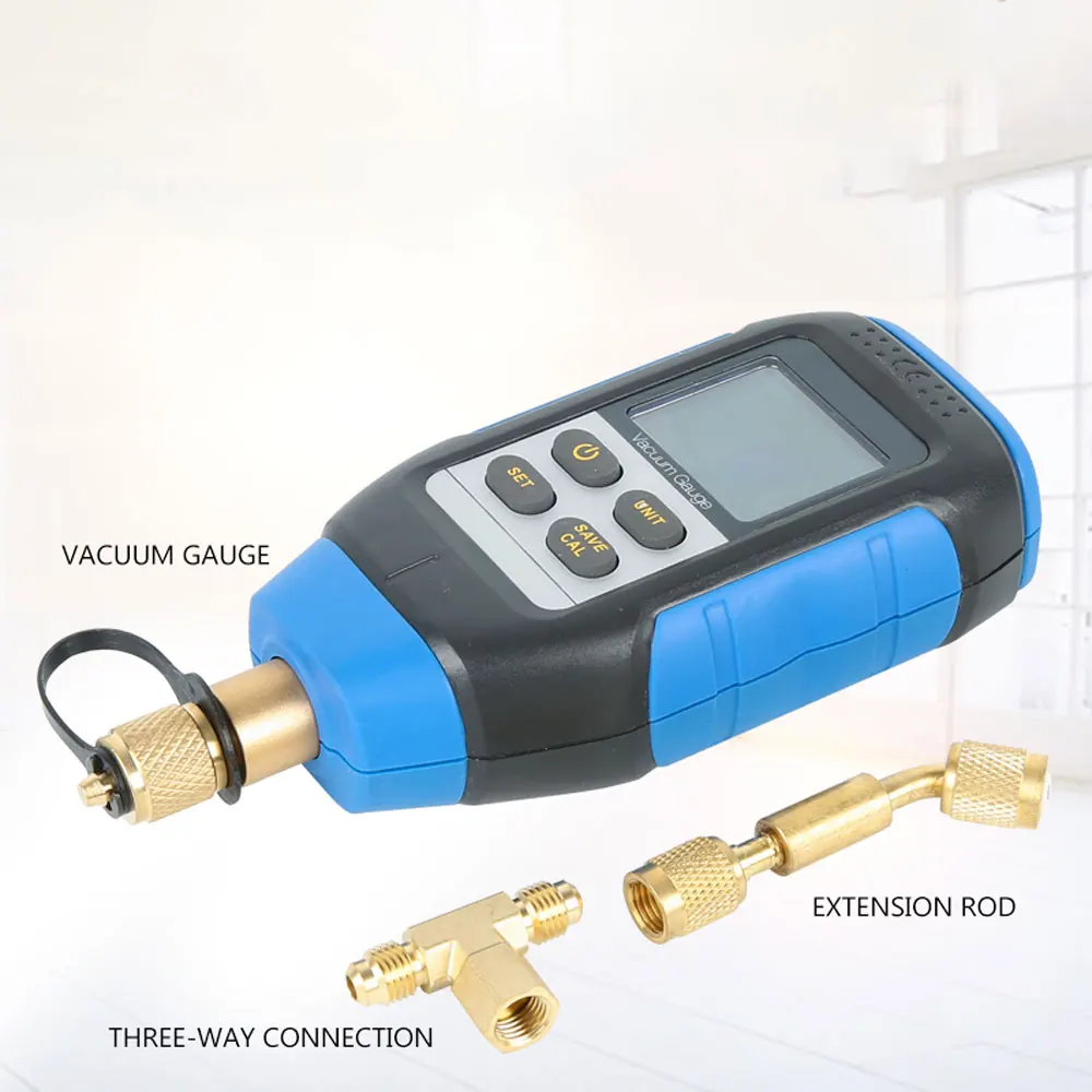 

VMV-1 Digital Display Vacuum Gauge Tools Absolute Pressure Gauge Digital Display Electronic High-precision Pressure Gauge
