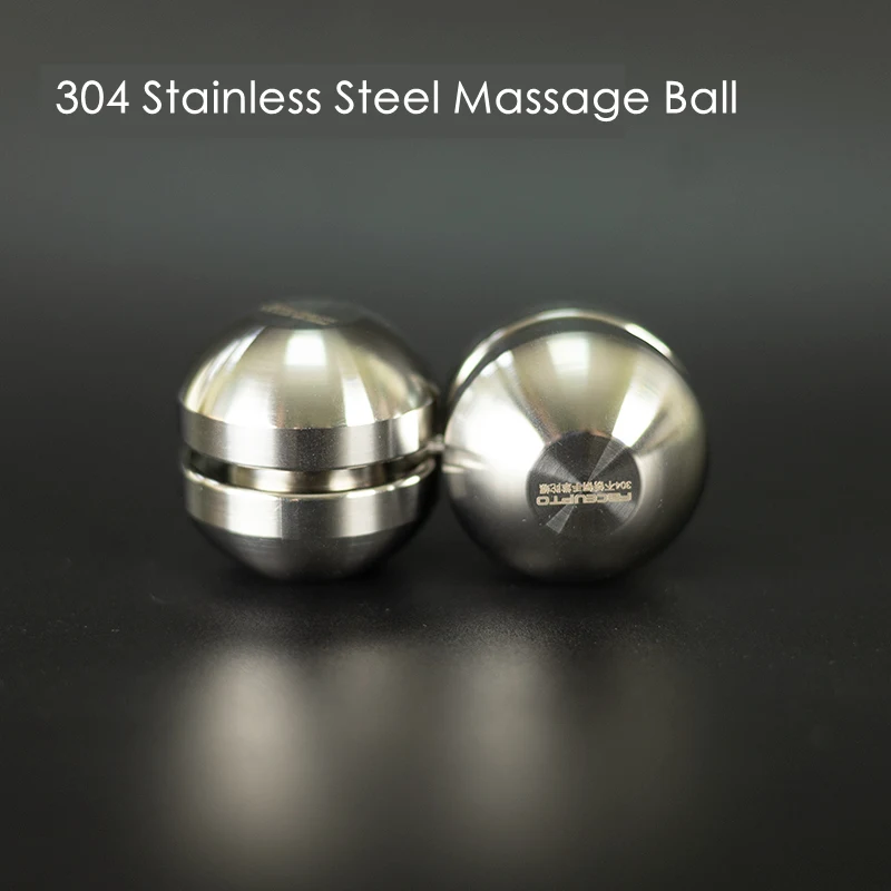 304 Stainless Steel Wrist Gyro Ball Universal Rotation Fitness Equipment Massage Hand Finger Grip Strength Training Anti Stress