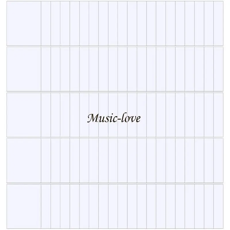 100 매 잉크젯 프린터 및 레이저 용 인쇄 가능한 스티커 용지 4 개 방수 복사 용지 접착 시트 203A