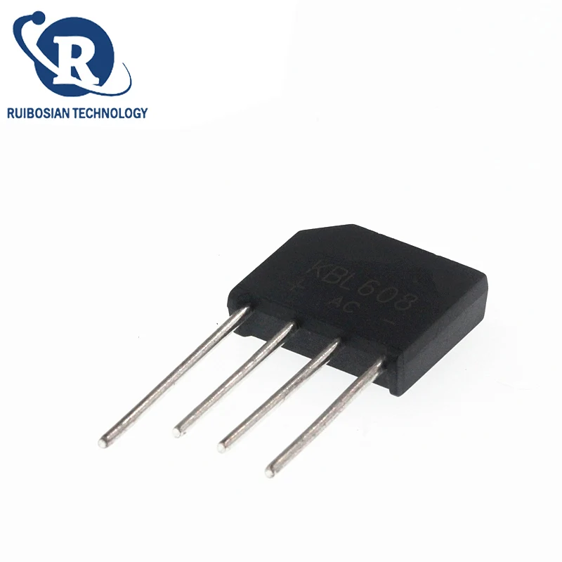 KBL406 KBL408 KBL410 KBL608 KBL610 4A 6A 1000V Single Phases Diode bridge rectifier 10PCS