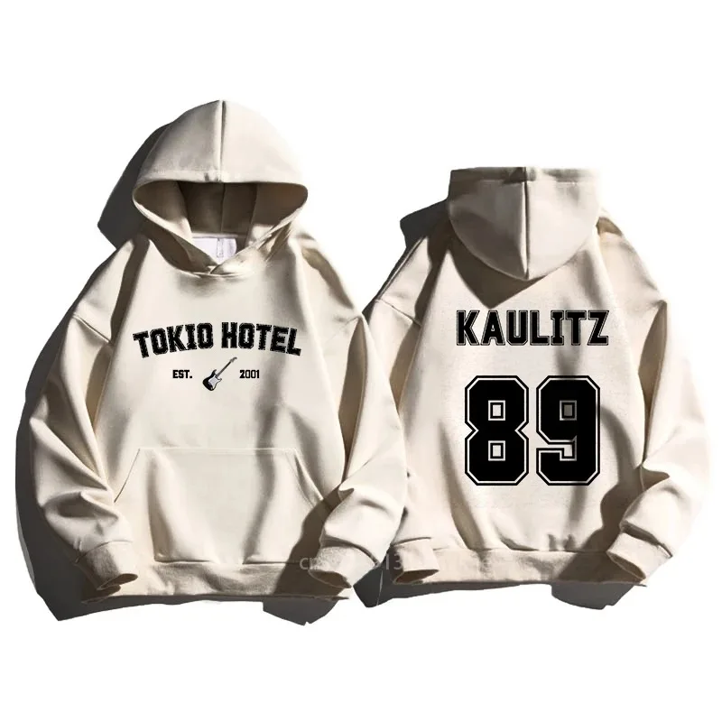 Tokyo Hotel Men Women Cotton Hoodie Kaulitz Hoodies Band Luxury High Quality Hooded Sweatshirt Spring Autumn Printed Pullover