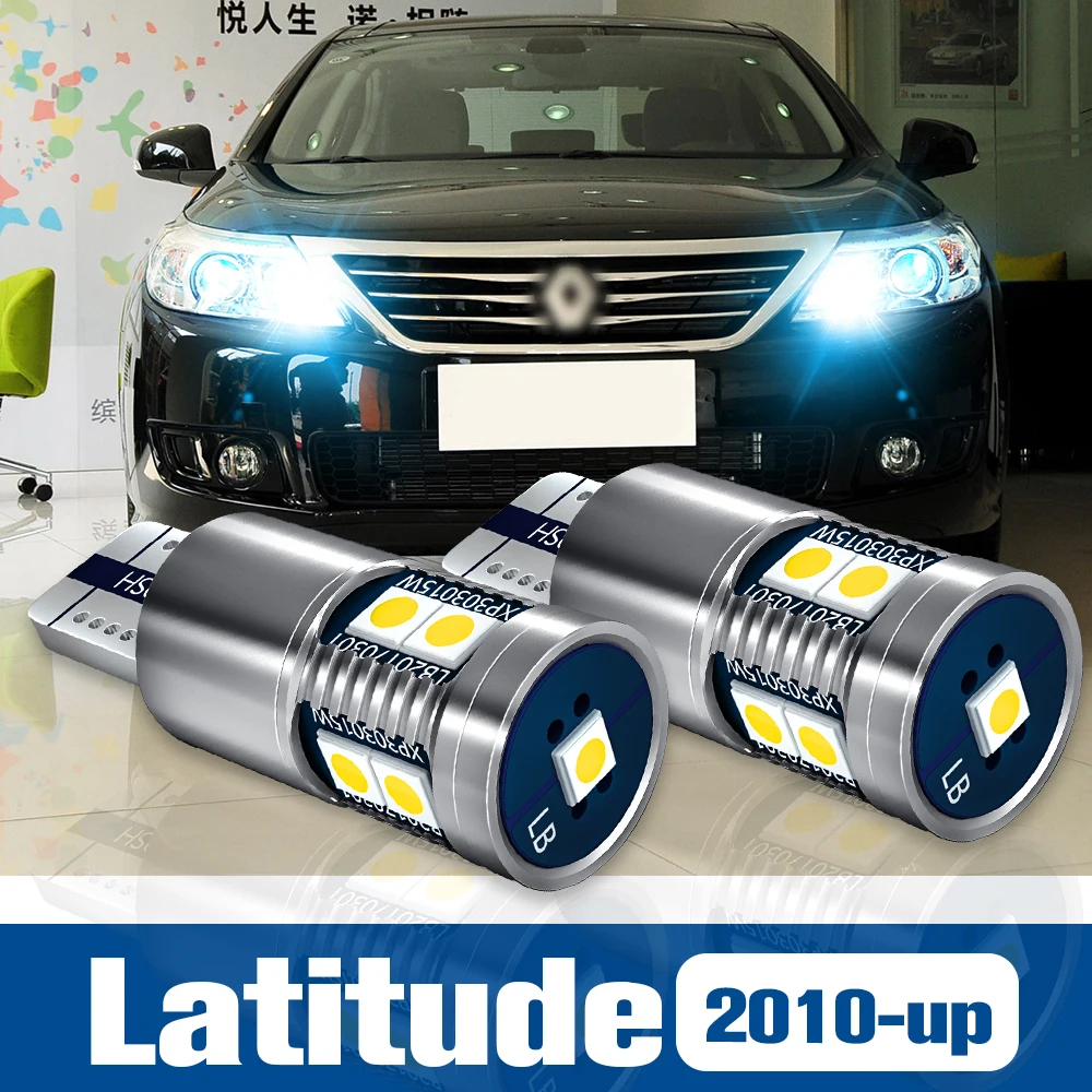 

2pcs LED Clearance Light Bulb Parking Lamp Accessories Canbus For Renault Latitude 2010 2011 2012 2013