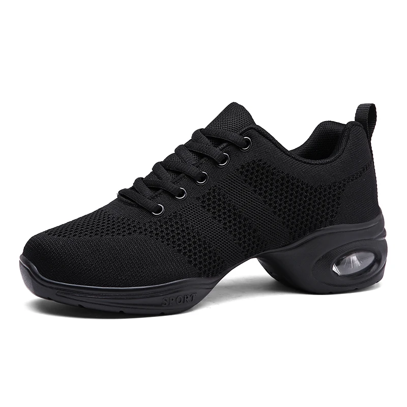 New Soft Outsole Breath Dance Shoes Women Sports Feature Dance Sneakers Jazz Hip Hop Shoes Woman Dancing Shoe Zapatos movefun 61 5