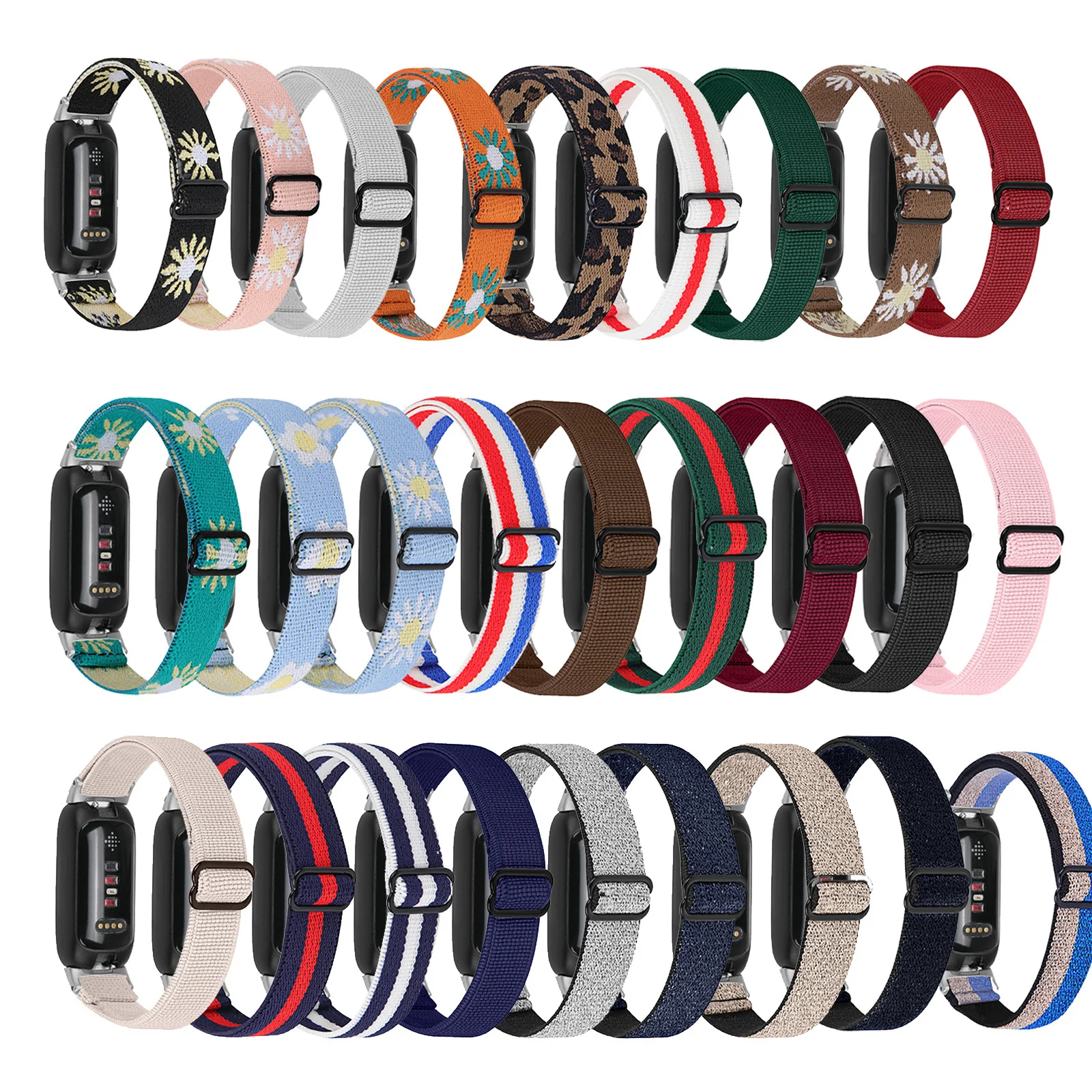 Cinturino Dell'Orologio Per Fitbit Inspire3 Inspire 3 Cinturino Dell'Orologio Inspire Hr Elastico Regolabile