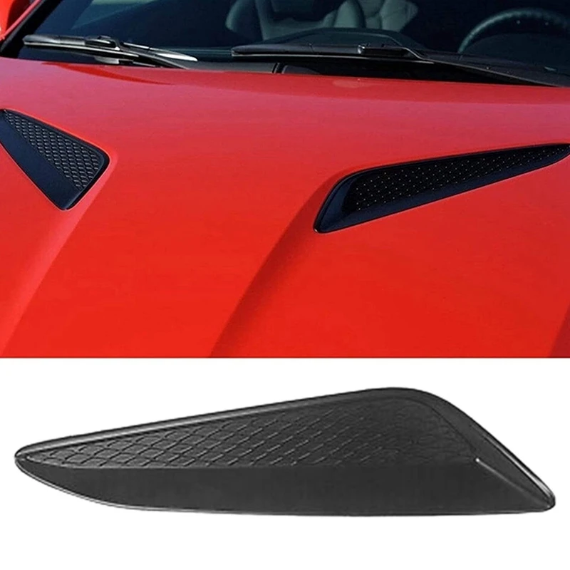 

Car Side Decorative Air Vent On The Hood Air Outlet On The Hood For Hyundai Genesis Coupe 2013-2016