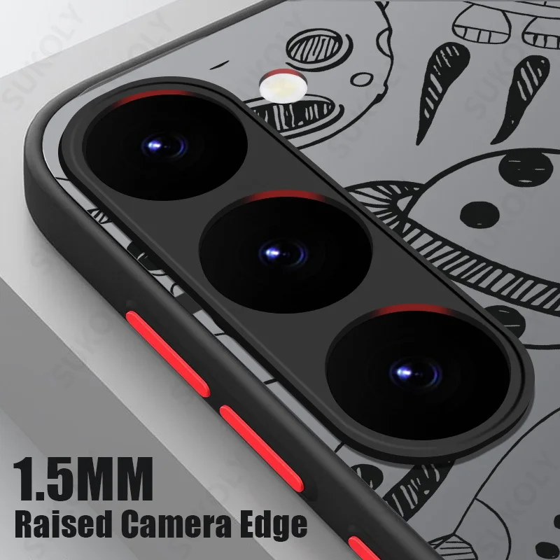 Magnetic Space Astronaut Matte Phone Case Cover