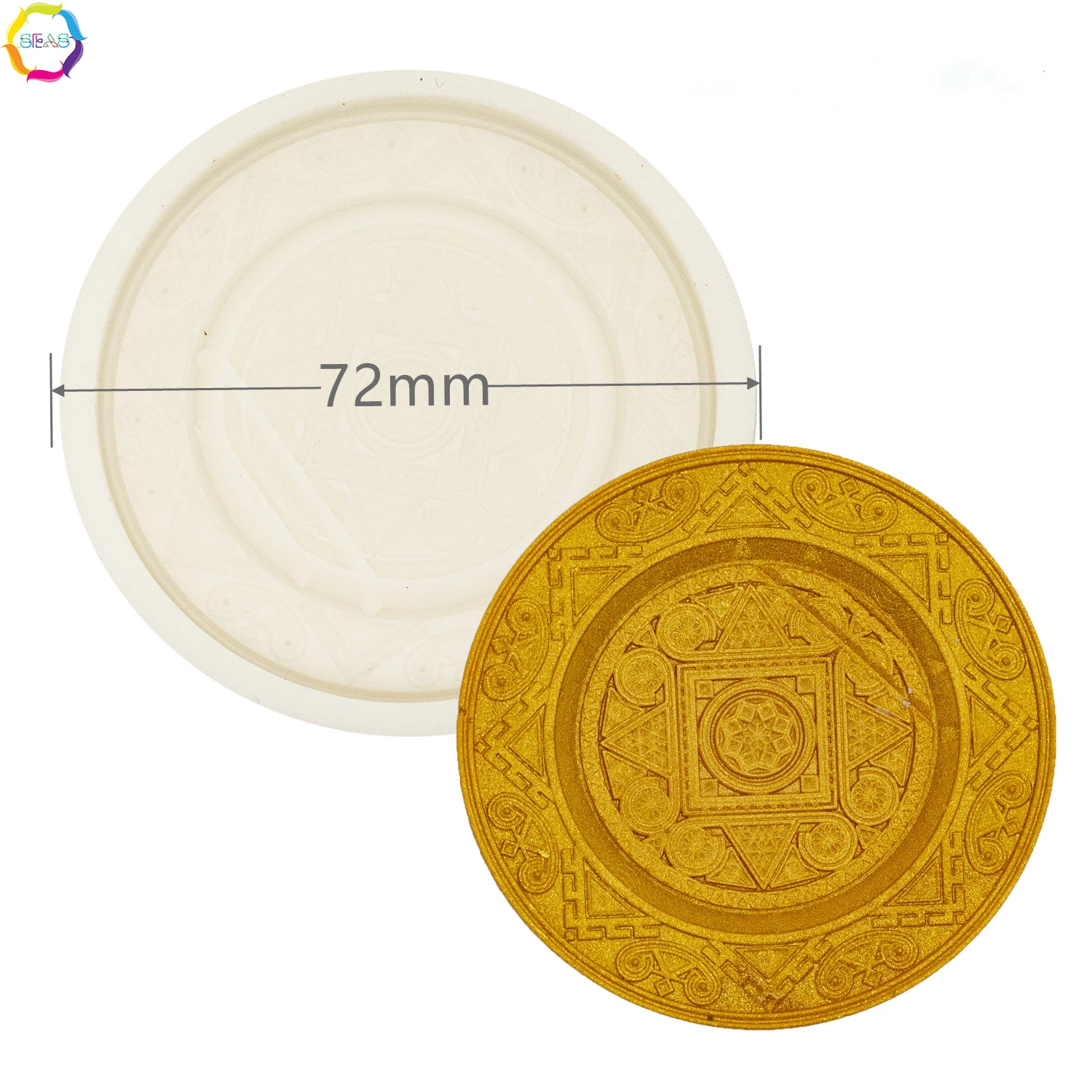 Carving Silicone Mold DIY Resin Mold Crystal Epoxy Silicone Mold Fruit