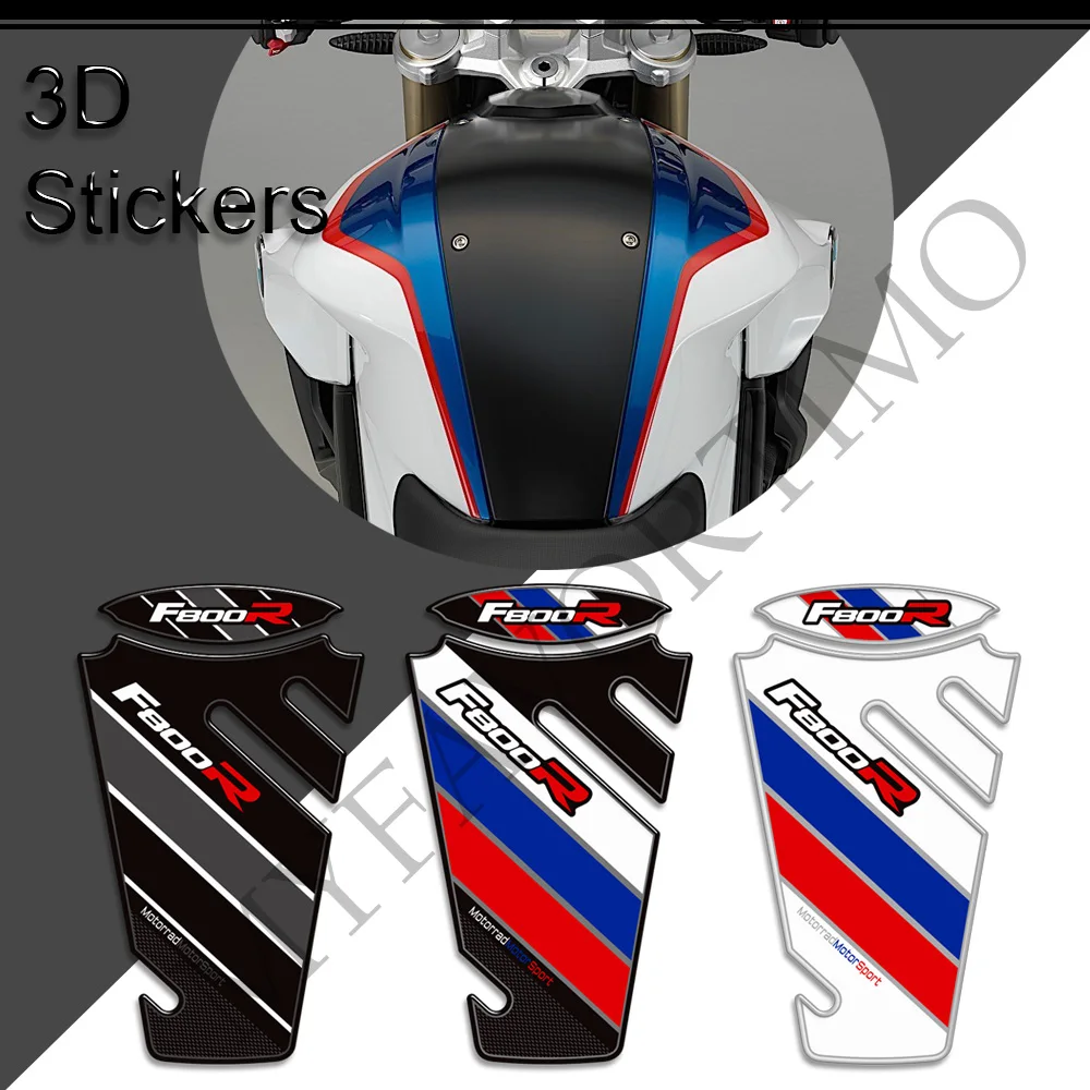 Fuel Tank Gasket Anti-skid And Scratch Resistant Motorcycle Primary Color Stickers Decal Film For BMW F800R F 800 R 800R