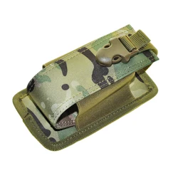 Enhanced Outdoor Portable Military Tactical Pouch with Screen Protector (Camo)