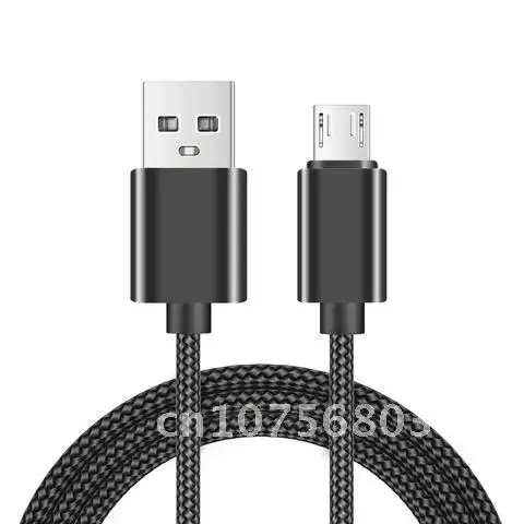 

27CM 1M 2M 3M Nylon Braided Micro USB Charger Charging Lead Data Long Phone Cable Charging Data Sync For Samsung Xiaomi Redmi1M