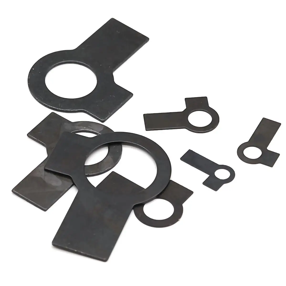 M5 M6 M8M27 Carbon Steel Double Lug Collar Locking Stop Tab Washer