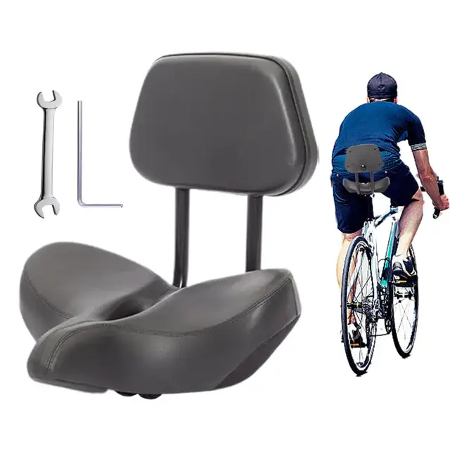 背もたれ付き自転車サドル,三輪車用シートクッション,ソフト