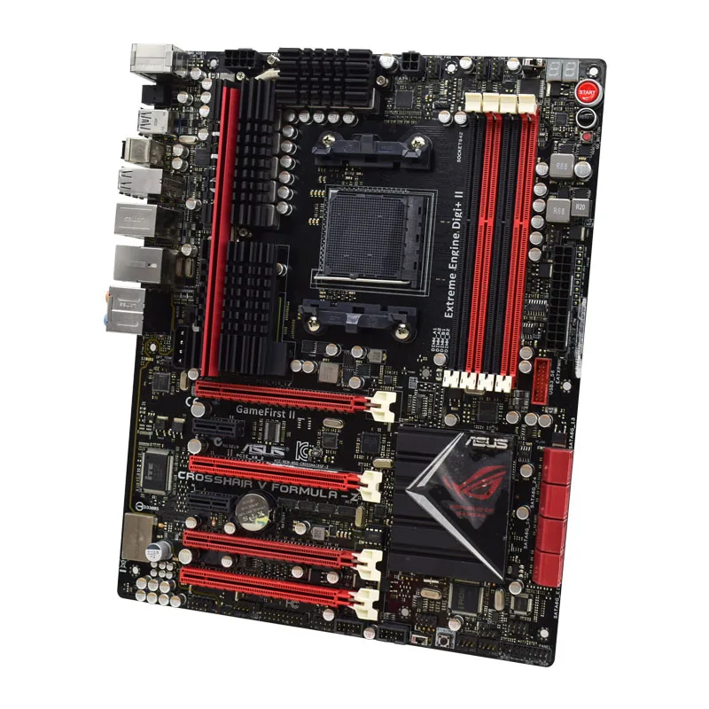 ASUS-CROSSHAIR V FORMULA-Z com AM3 + Soquete para CPU AMD FX