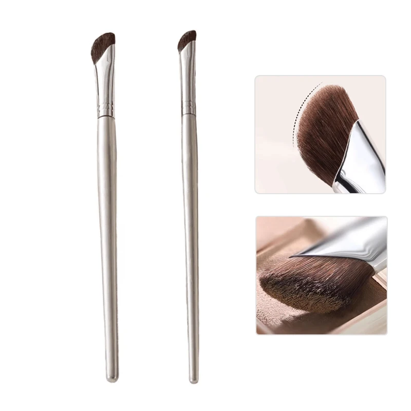 Nose Contour Brush Flat Nose Contour Brush Angled Contour Makeup Brush Natural Hair Angled Contour Shadow Smudge Makeup Brushes
