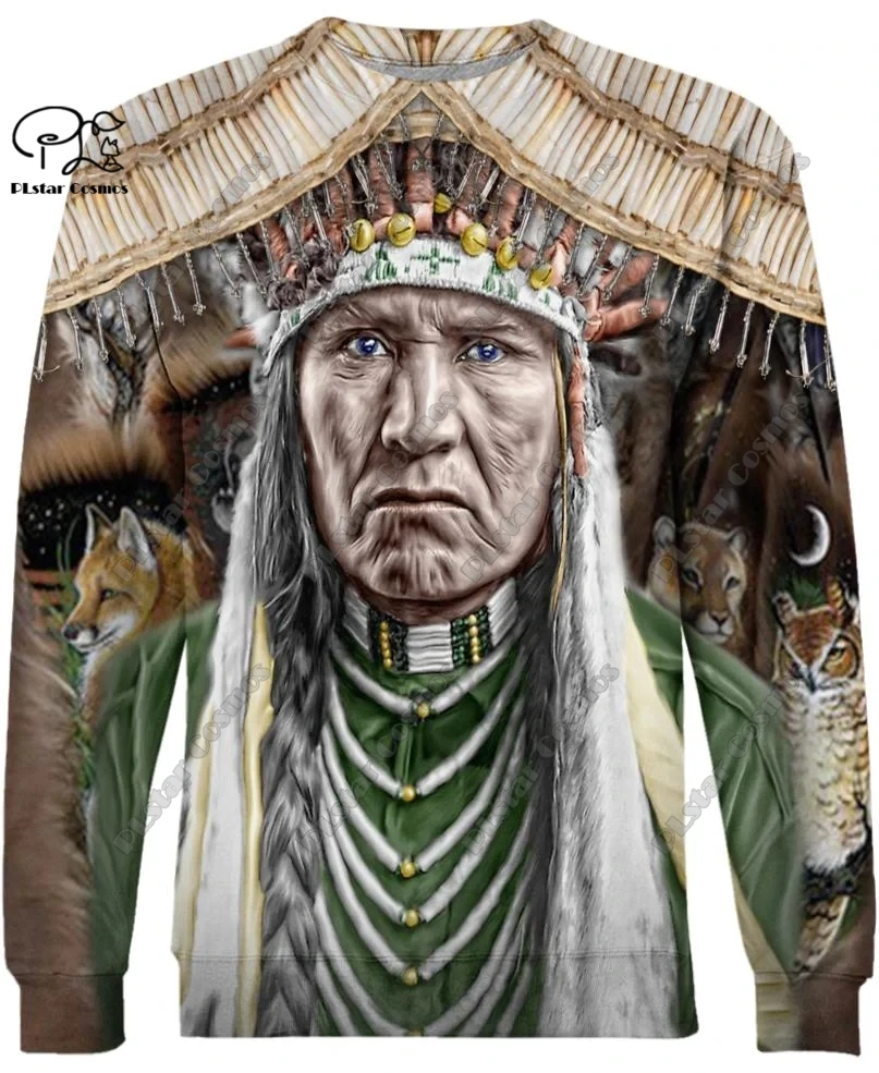 3D Printing New Aboriginal Collection Tribal Art Unisex Clothing Fun Casual Hoodie/Sweatshirt/Zip/Jacket/T-Shirt Y-14