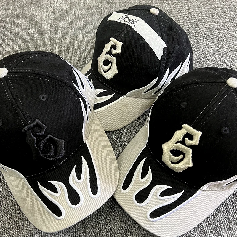 Star with Hip Hop Hat Baseball cap Outdoor Street Cool Tide Brand Sun Shield Caps