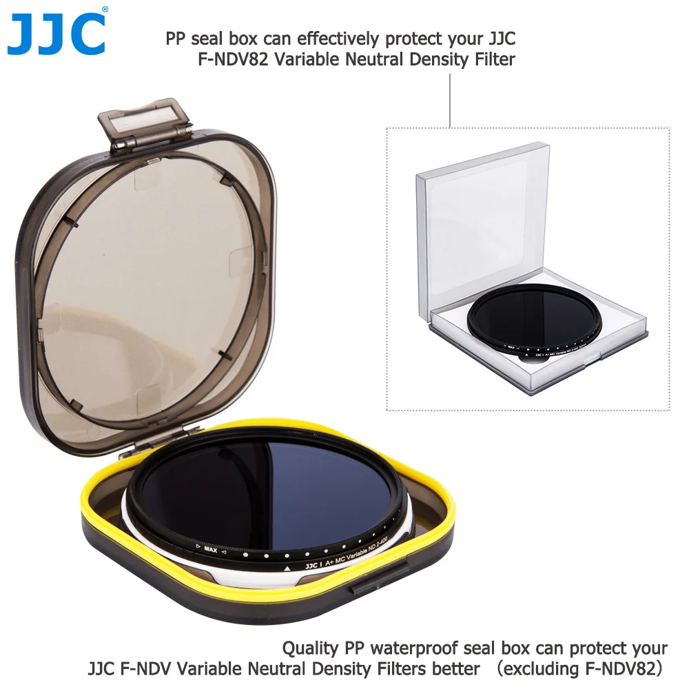 JJC ND Filter Variable ND2-400 Neutral Density Fader Adjustable Lens Filter 49 55mm 58mm 67mm 77mm 82mm Photography Accessories images - 6