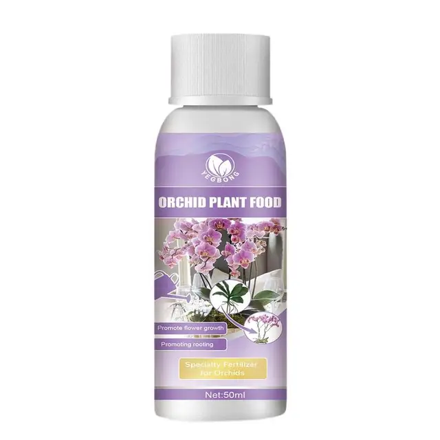 Orchidea Műtrágya Folyadék 50Ml Növényi Növekedés Fokozó Kiegészítő Univerzális Gyökérzet És Tápanyag -Oldat A Növekedéshez Erős Gyökér