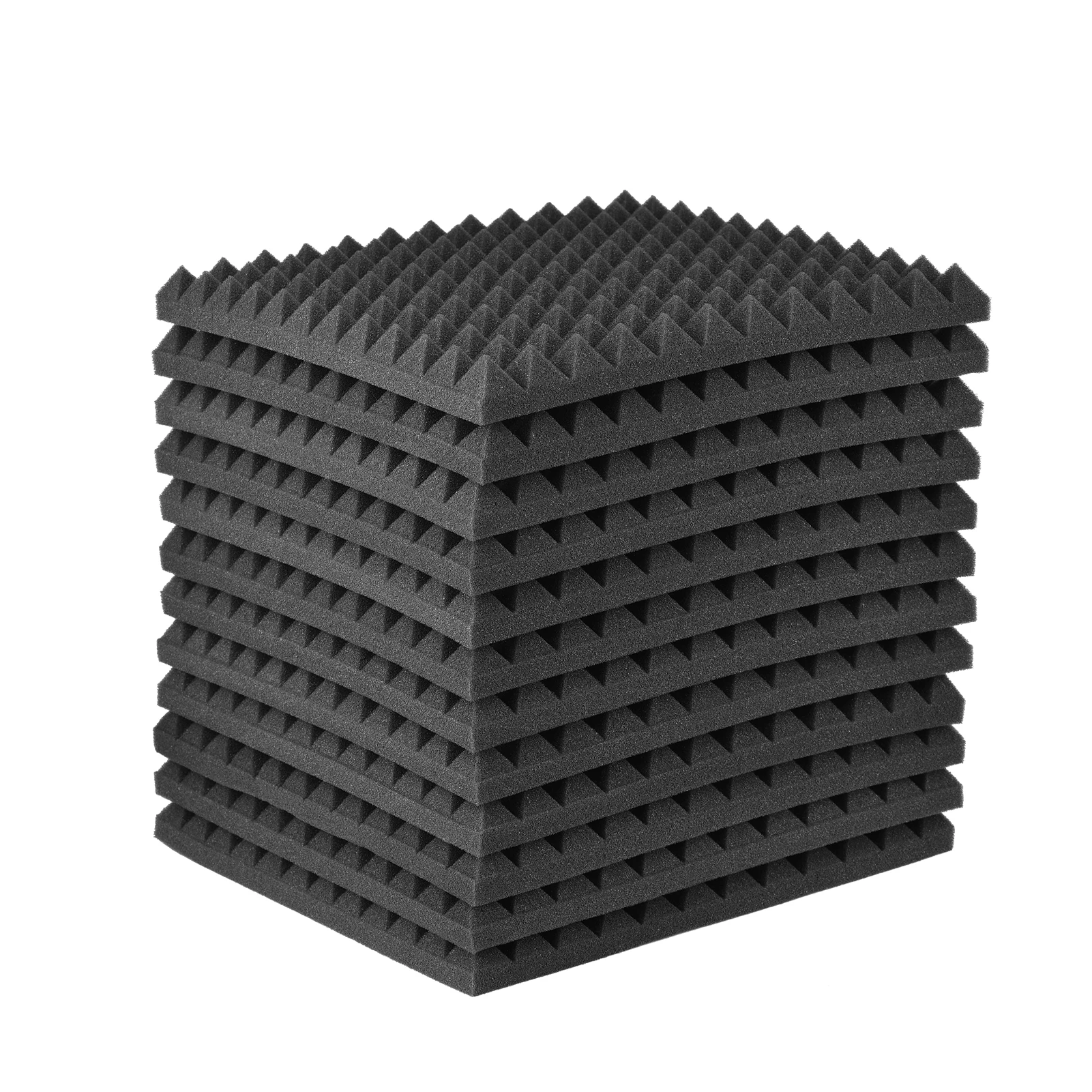 

12 шт., звукопоглощающие губки 12 х12х1, 2 дюйма