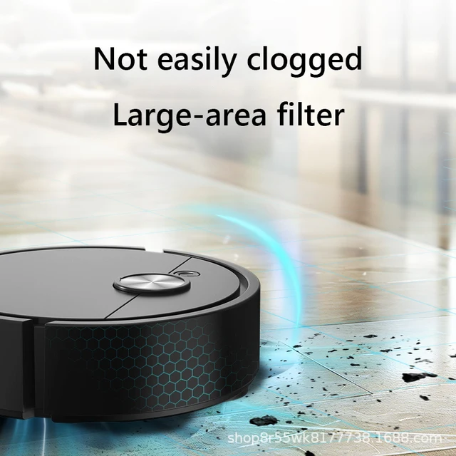 New Fully Automatic Sweeping Robot Sweep Vacuum Cleaner 3 in 1 Vacuum Mop Robot Rechargeable Lazy Person Intelligent Sweeper 4