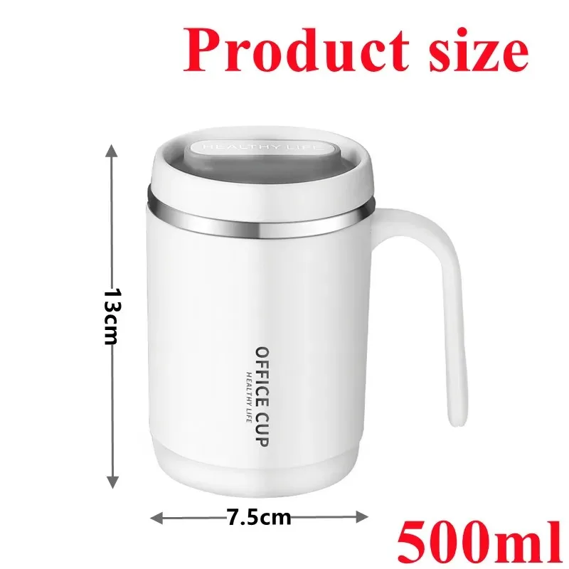 500ML 304stainless Steel Straw Cup with Handle Thermoses Coffee Mug Breakfast Juice Couple Cups Outdoor Sports Office Drinkware 1 S7ade6e04f03943d8bda2aa9f25f50f7ft