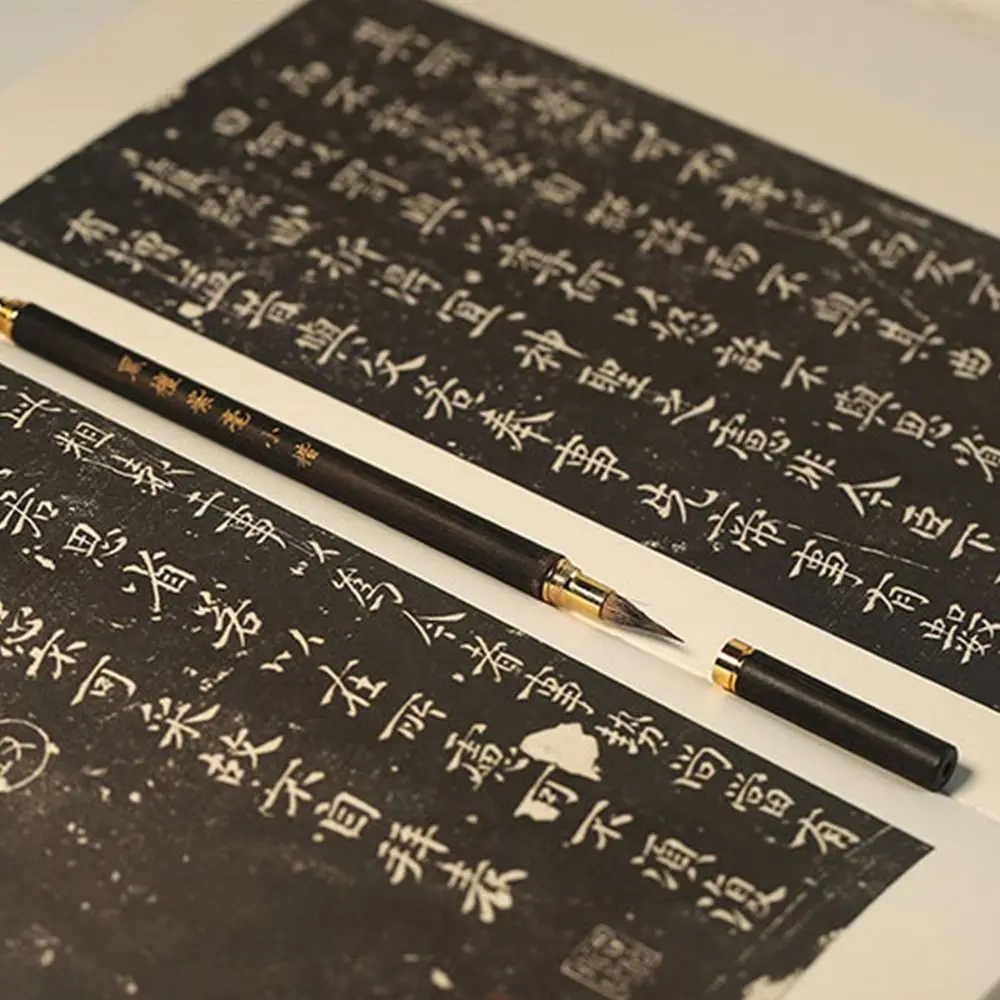 캘리그래피 브러쉬 아트 페인트 브러쉬 중국식 붓 크리스퍼딩 중국 서예 붓 나무 손잡이 유화용 붓