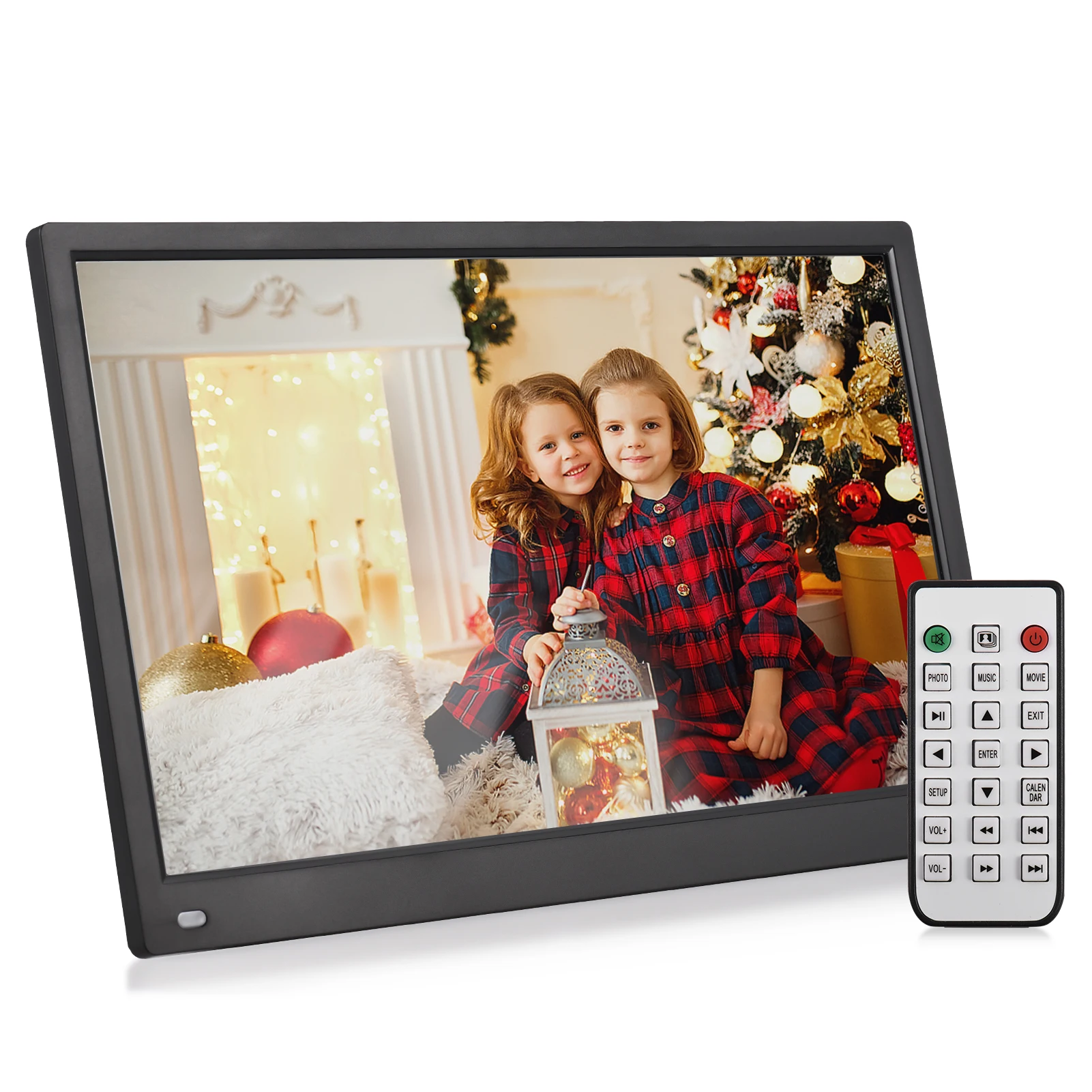 Andoer 15.6inch Digital Photo Frame 1920*1080 Ips Screen Desktop