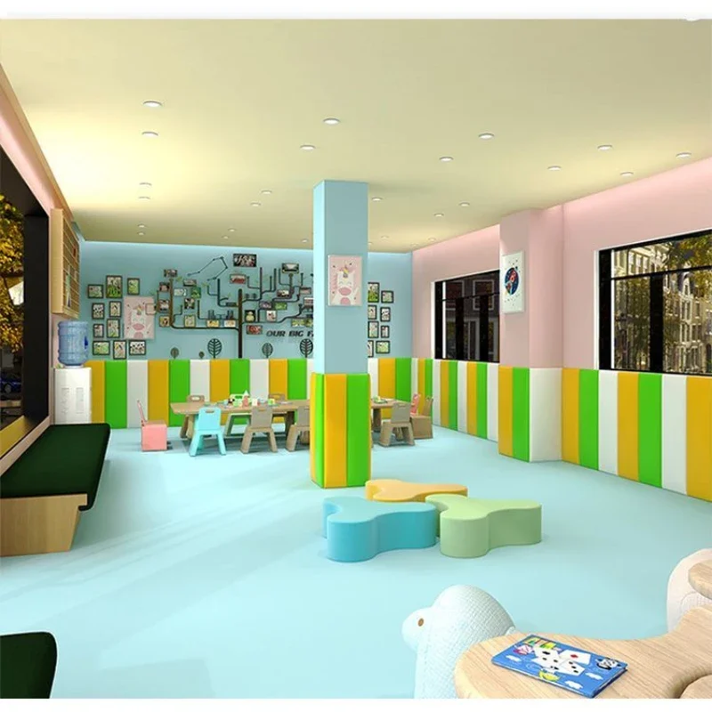 Kids Bed Headboard Bedroom Head Board Childern Room Nursery Anti-collision Wood Wall Panels Home Decoration Tete De Lit