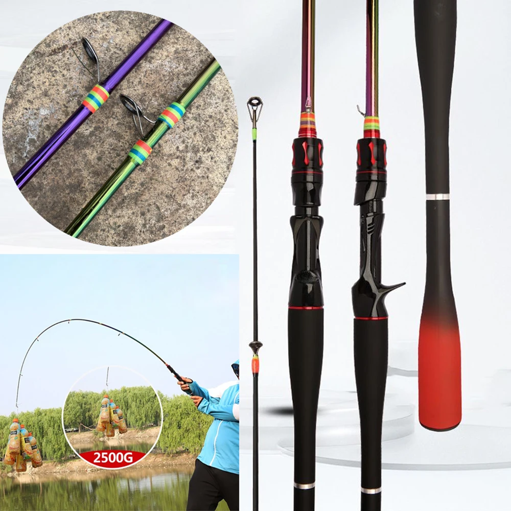 Casting Spinning Fishing Rod 1.65M / 1.8M UltraLight Carbon Fiber