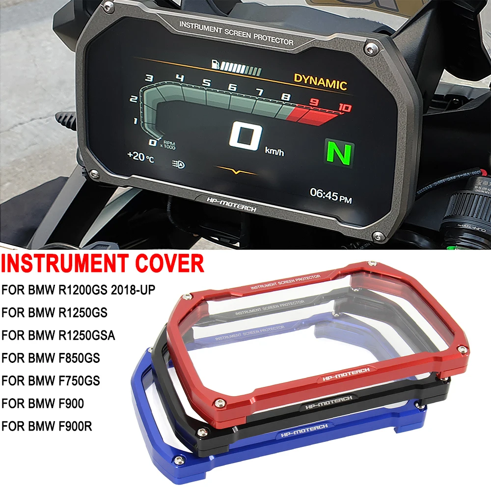 2-Pack Speedometer Screen Protectors For BMW R1200R / RS (2015+) - Transparent, Tailor-Made Stickers