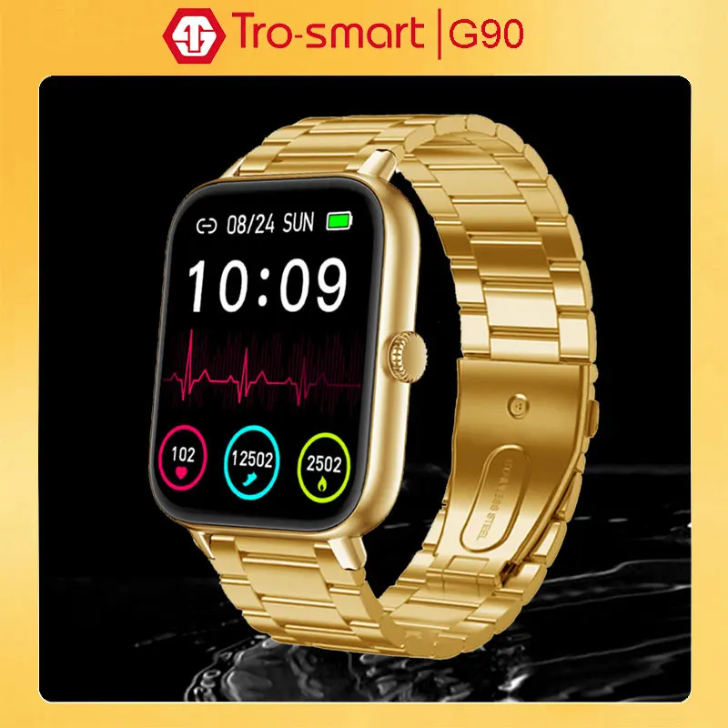 Amazfit GTS 4 Smartwatch, Golden