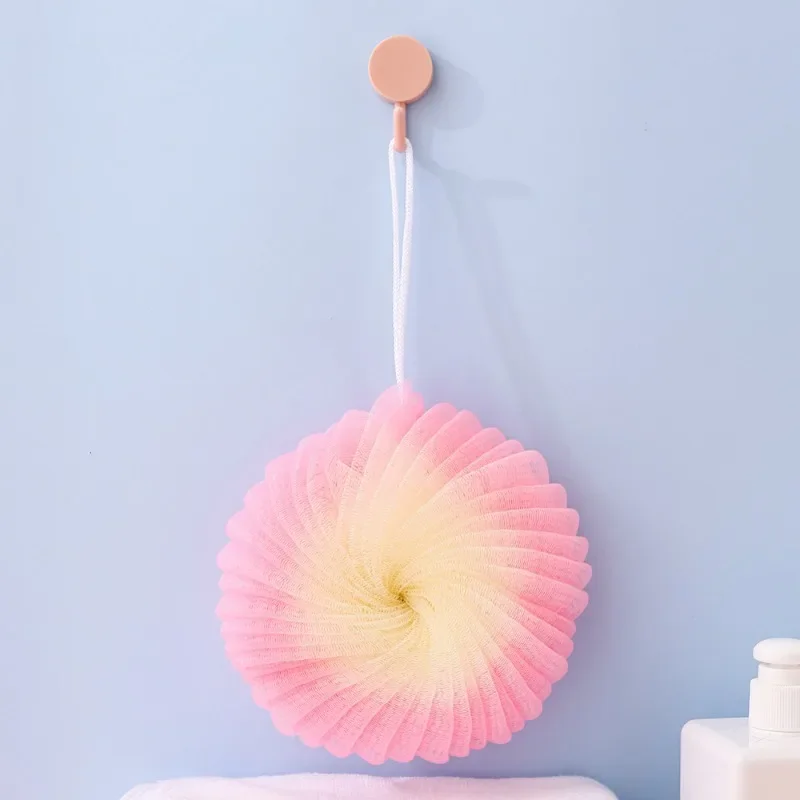 Bath ball Color large non-loose bath flower Exfoliation super soft and non-damaging bath foam bath flower