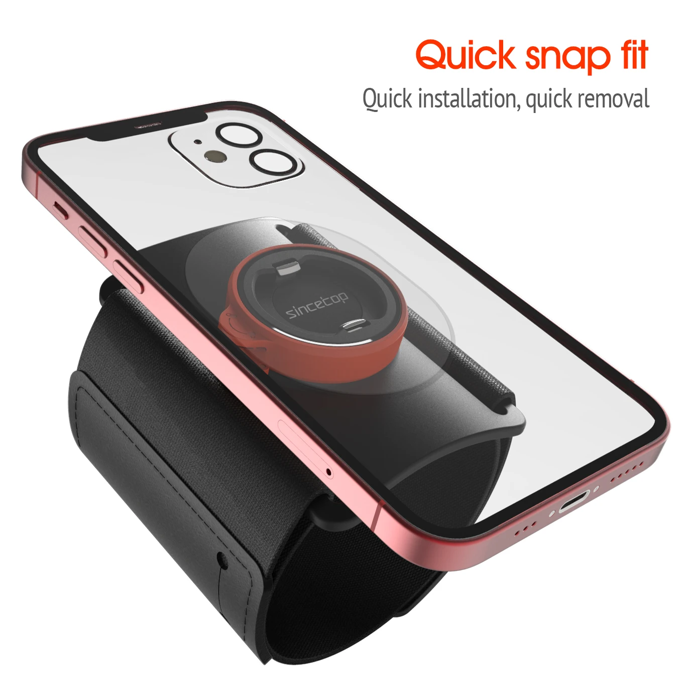 Running Sports Armband Phone Holder - for iPhone 16 Pro/Samsung Galaxy S25/Xiaomi- Secure Running, Hiking,Biking Workout Strap 6